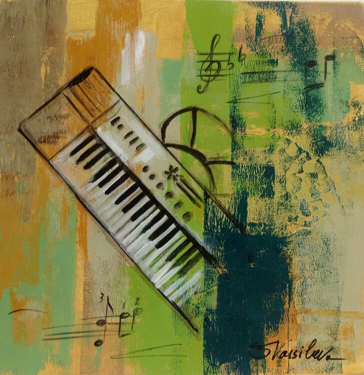 Jazz Rhythm III by Silvia Vassileva