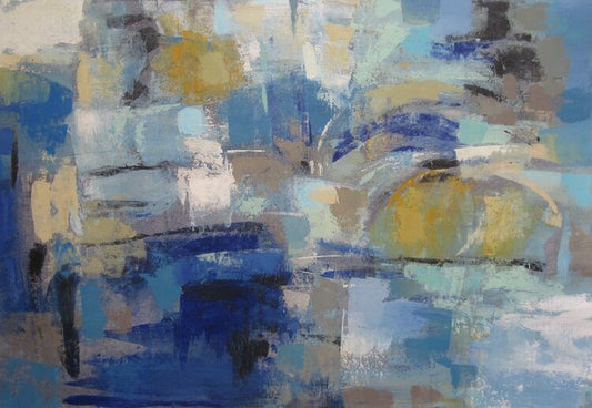 Ultramarine Waves I by Silvia Vassileva