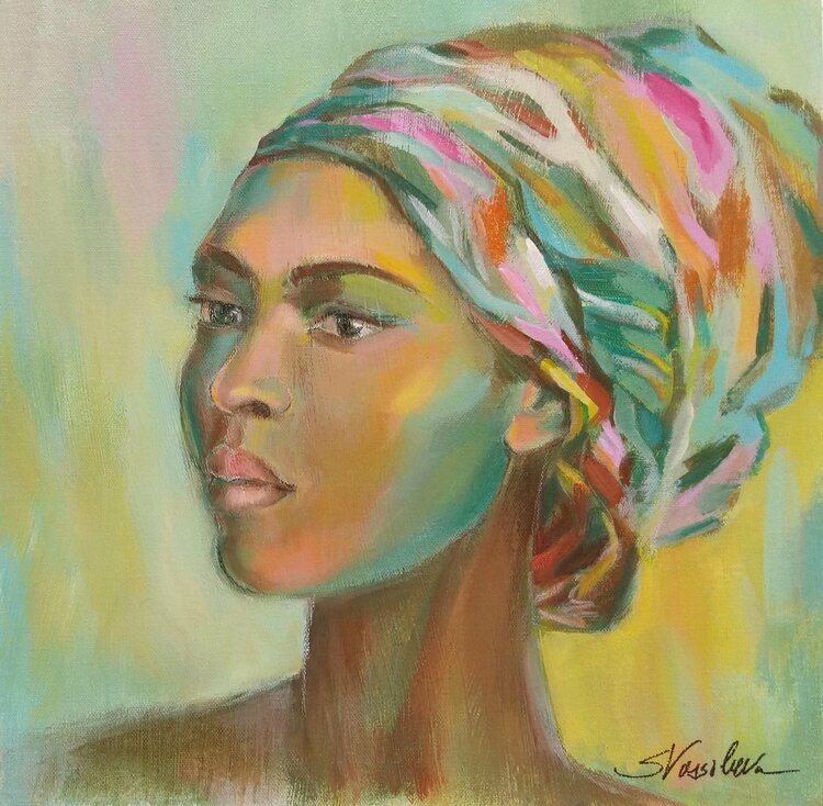 African Woman II by Silvia Vassileva