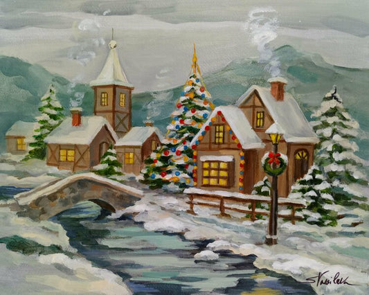 Christmas Village by Silvia Vassileva