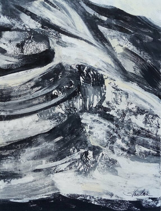 Graphic Canyon II by Silvia Vassileva