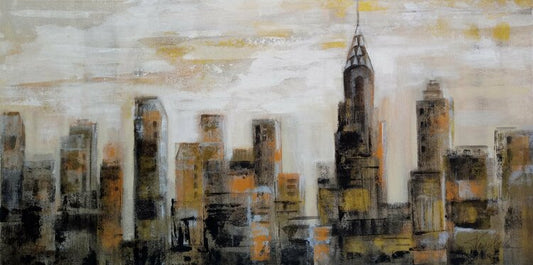 Manhattan Skyline by Silvia Vassileva