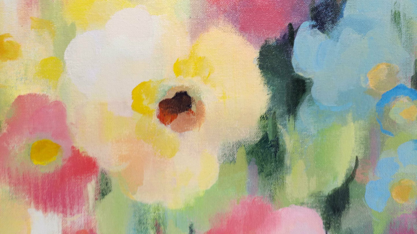 First Spring Flowers - Detail 2