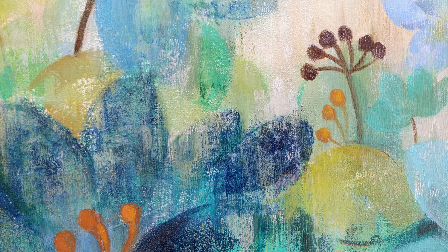 Peacock Garden - Detail 1