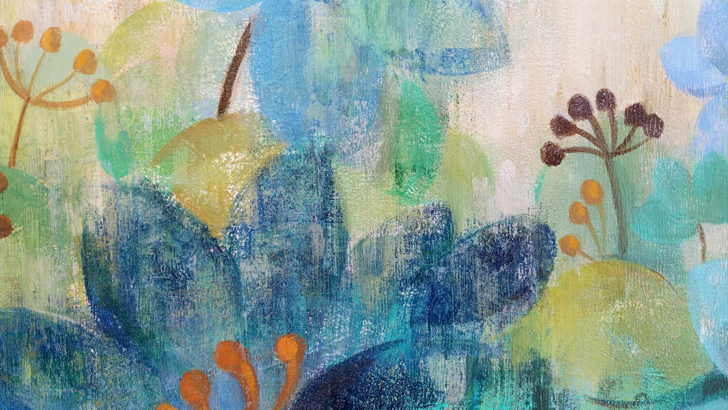 Peacock Garden - Detail 2