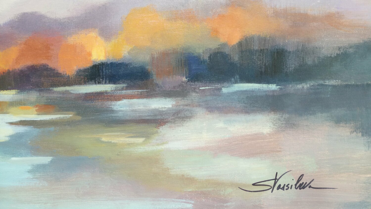 Fall Sunset - Detail 2