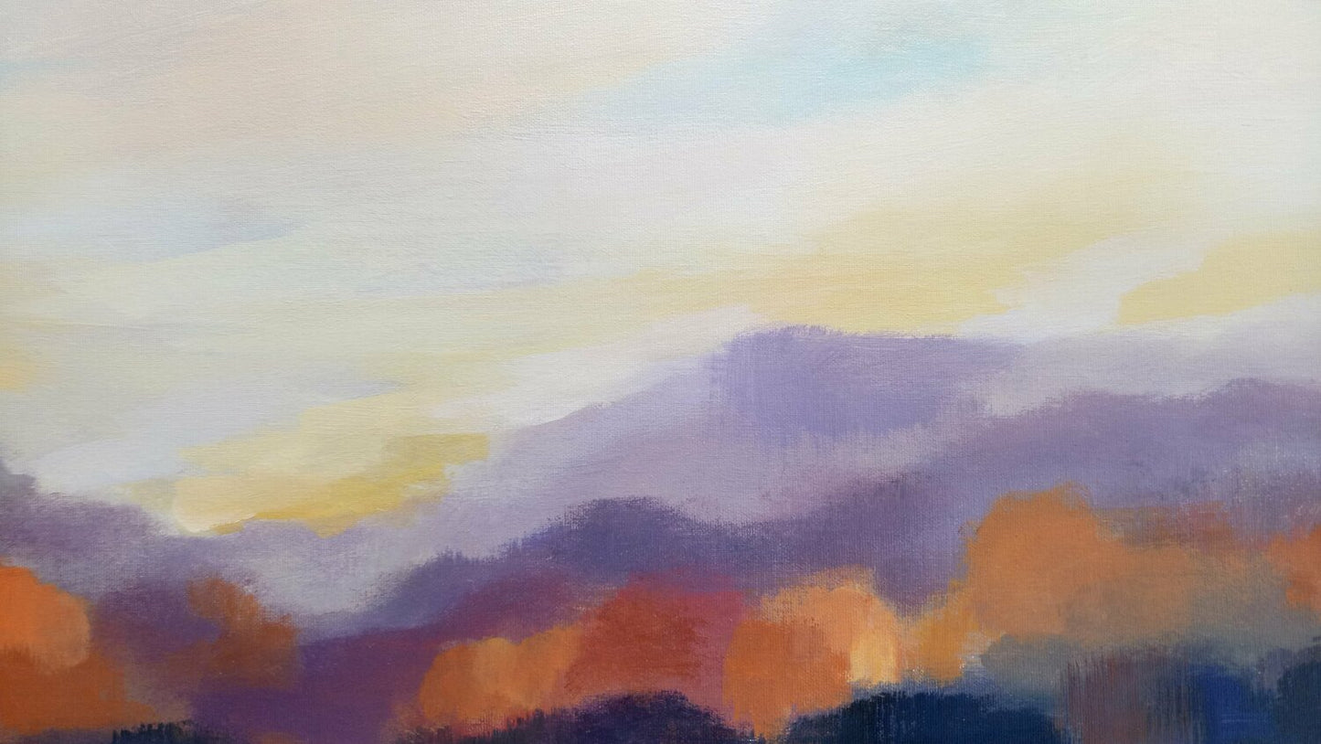 Fall Sunset - Detail 3