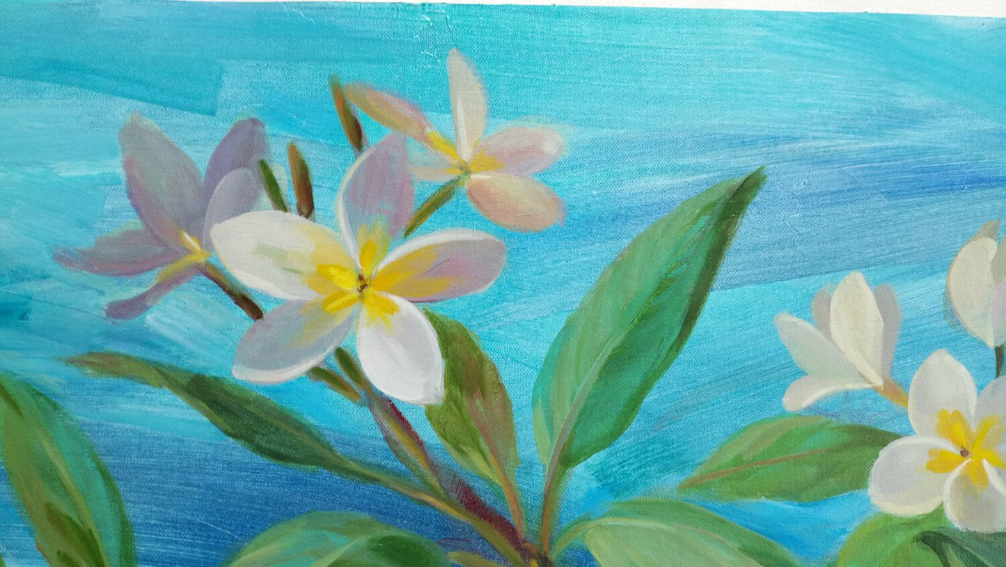 Oceanside Plumeria - Detail 3