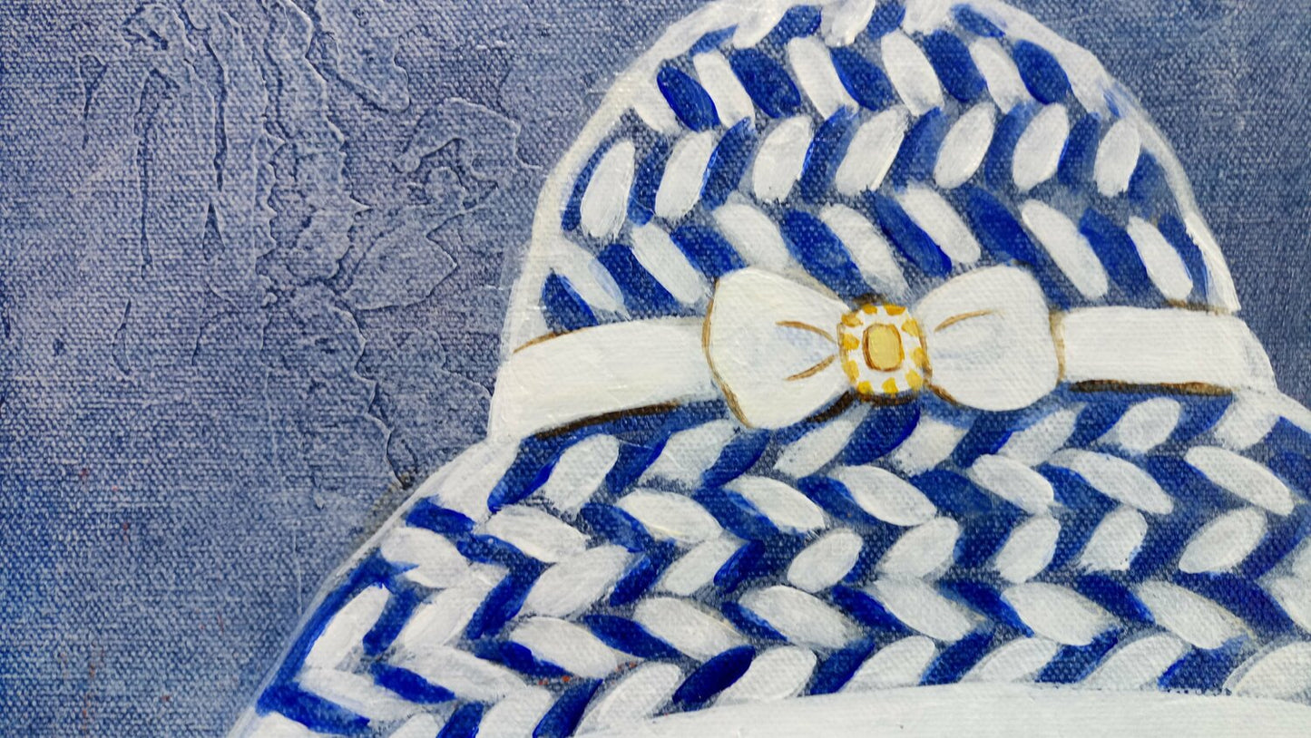 Lady with Hat II - Detail 2