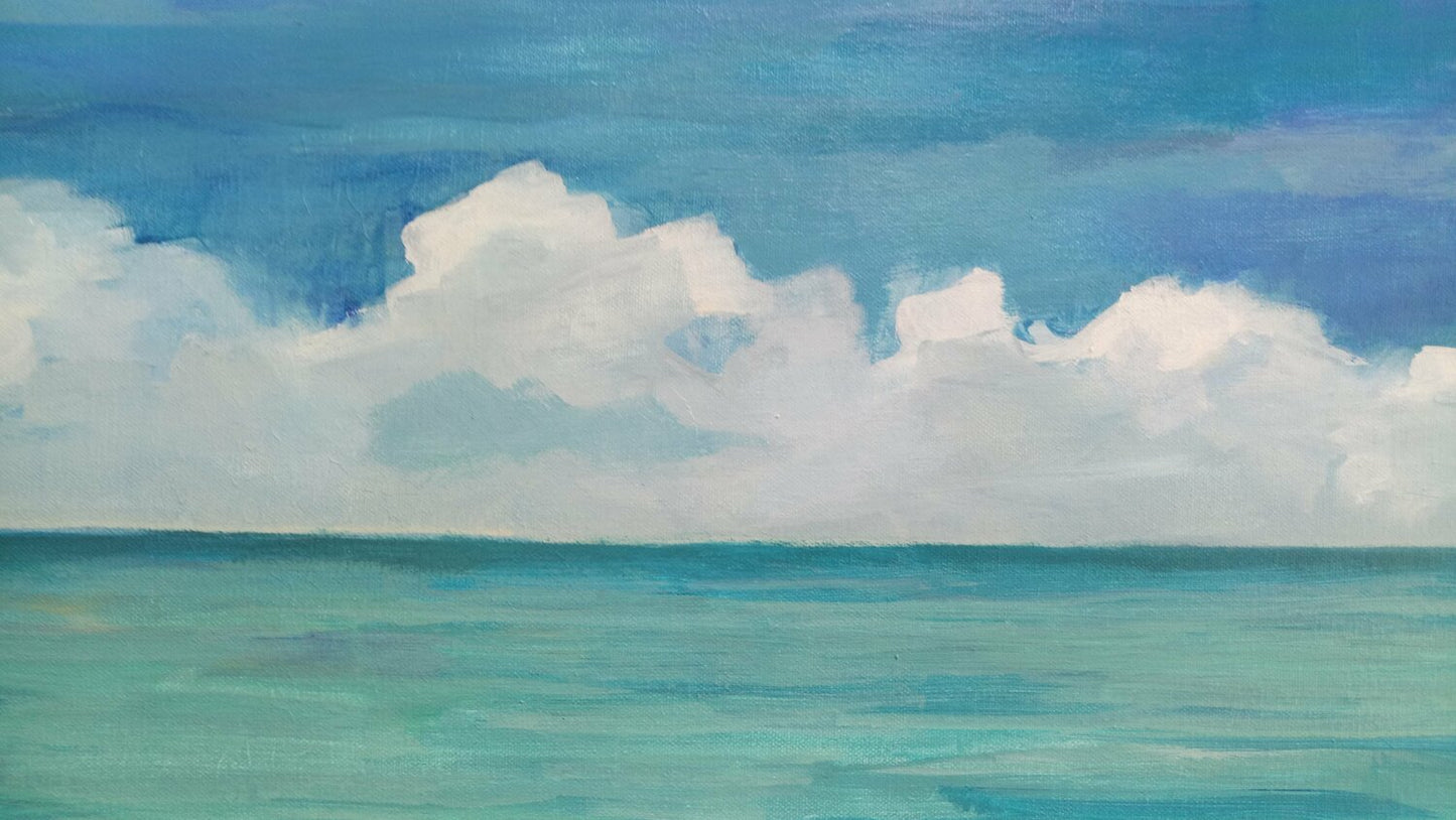 Caribbean Sea reflections - Detail 2