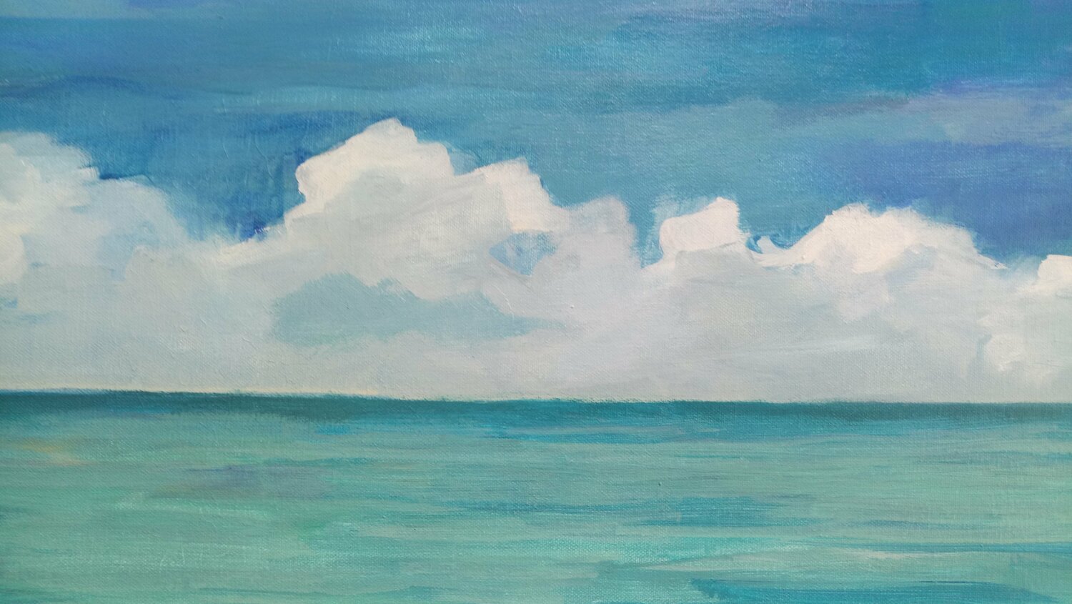 Caribbean Sea reflections - Detail 2
