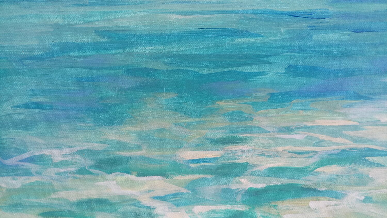 Caribbean Sea reflections - Detail 3