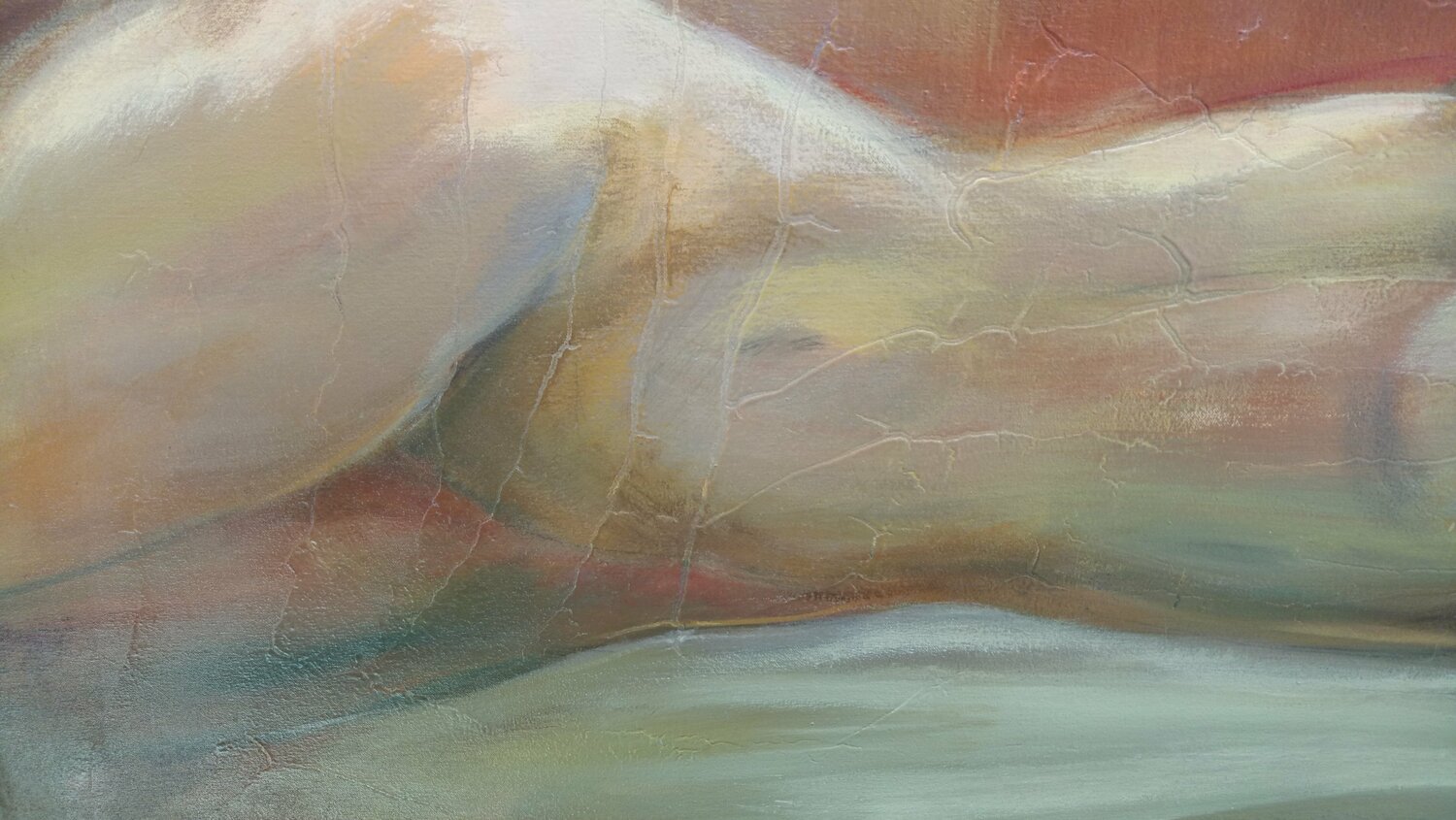 Nude on Red - Detail 3