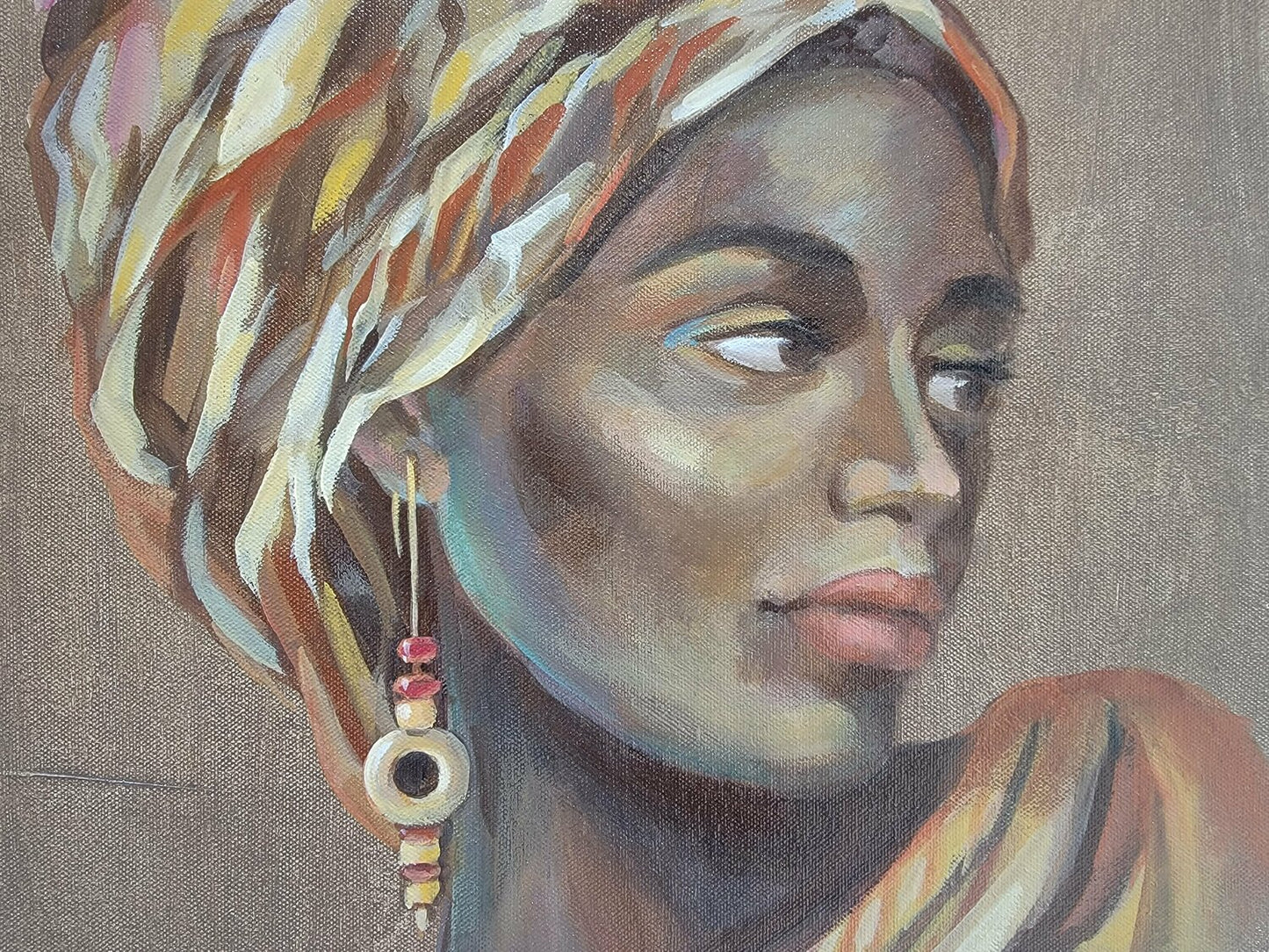 African Beauty I - Detail 1