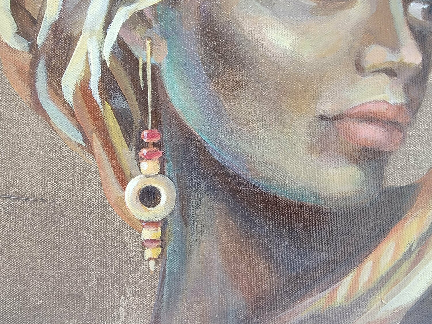 African Beauty I - Detail 3