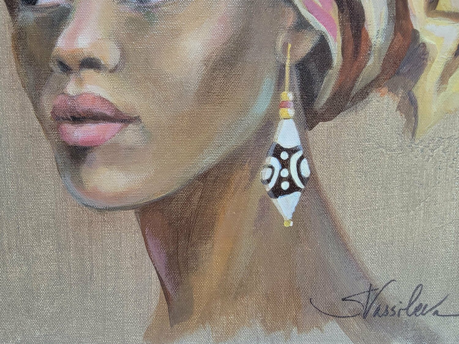 African Beauty II - Detail 1