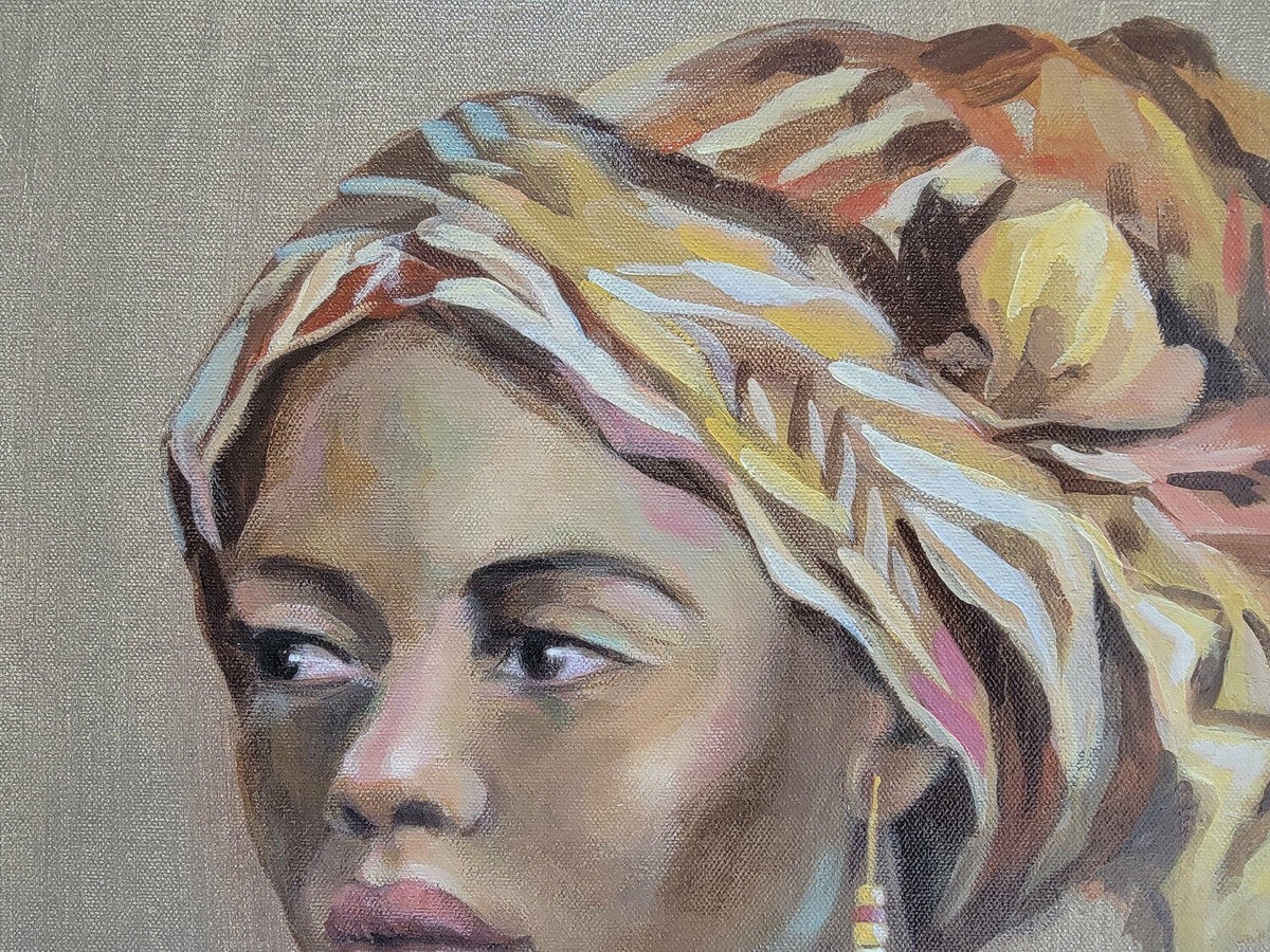 African Beauty II - Detail 2