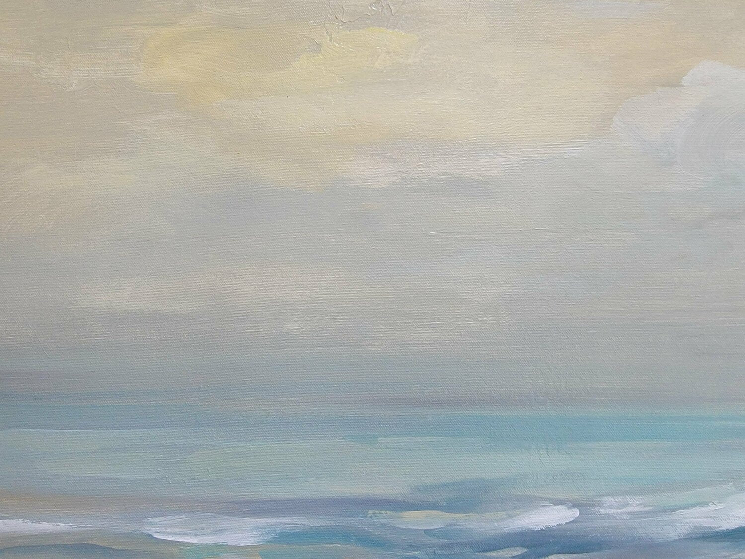 Teal Sea Waves - Detail 3