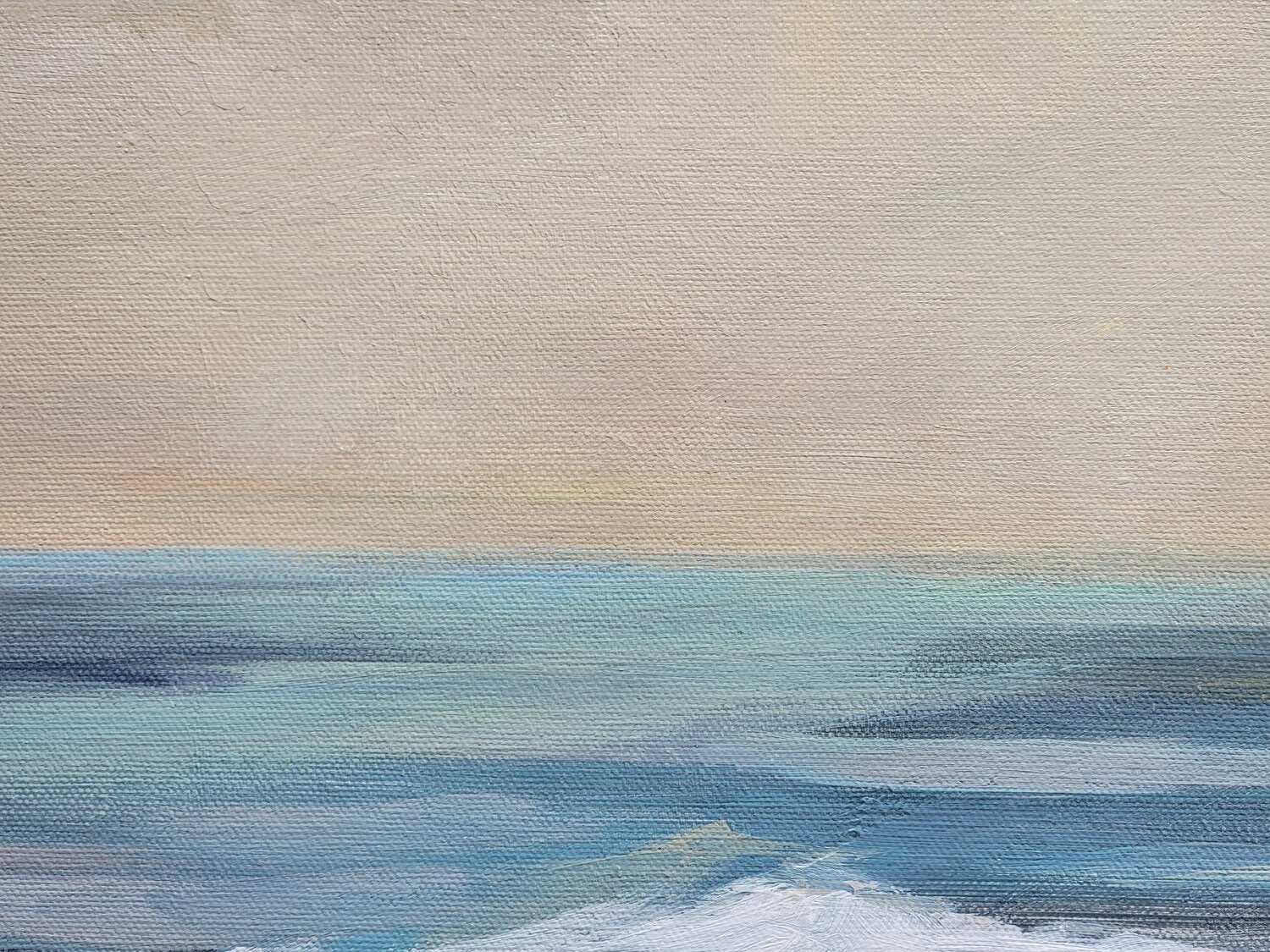 Teal Sea Waves - Detail 2