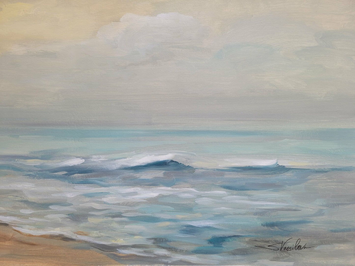 Sunrise Over the Sea - Detail 1