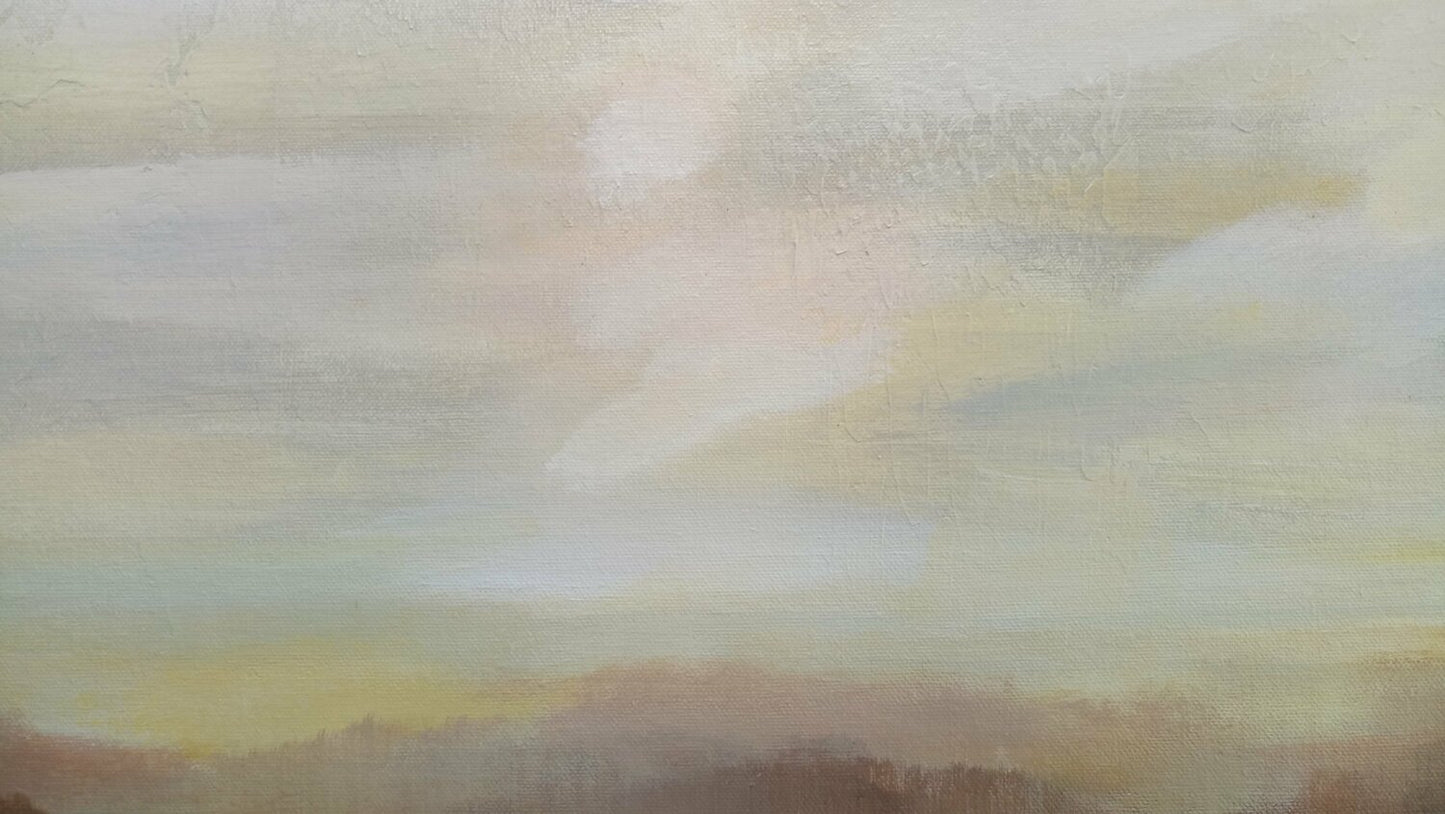 Fall Lake Sunset - Detail 3