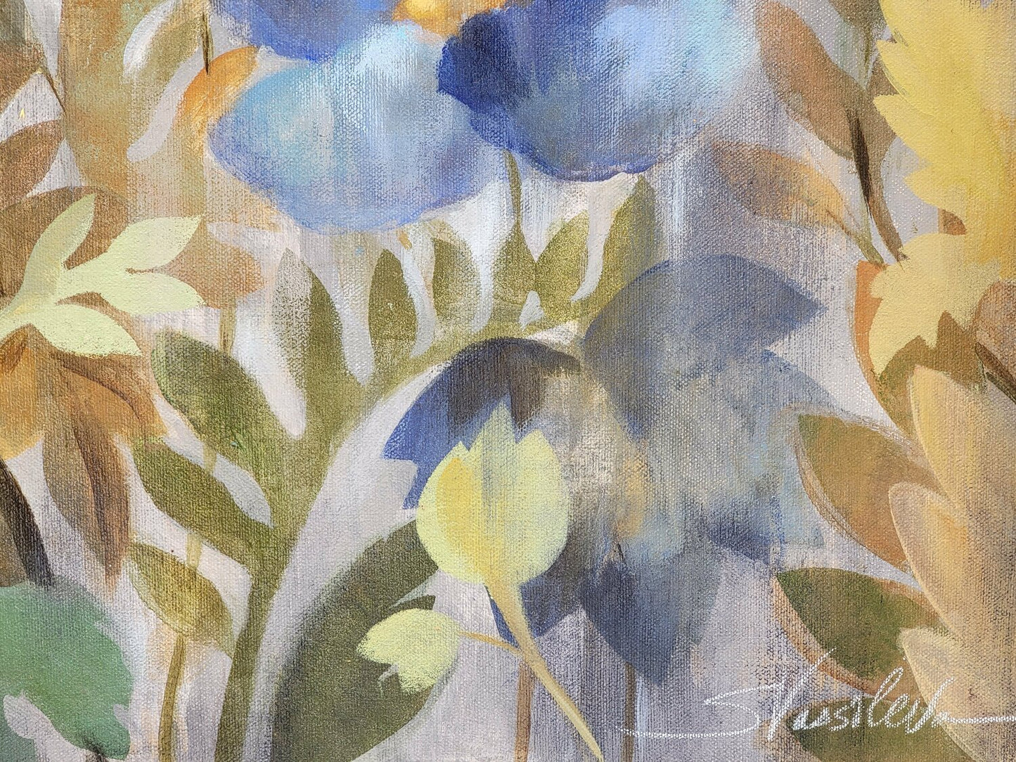Silver and Sapphire - Detail 1