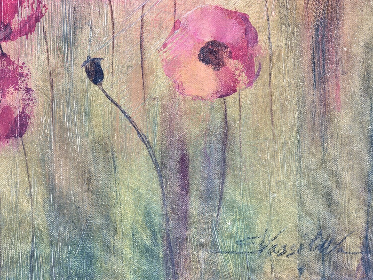 Summer Poppies - Detail 2