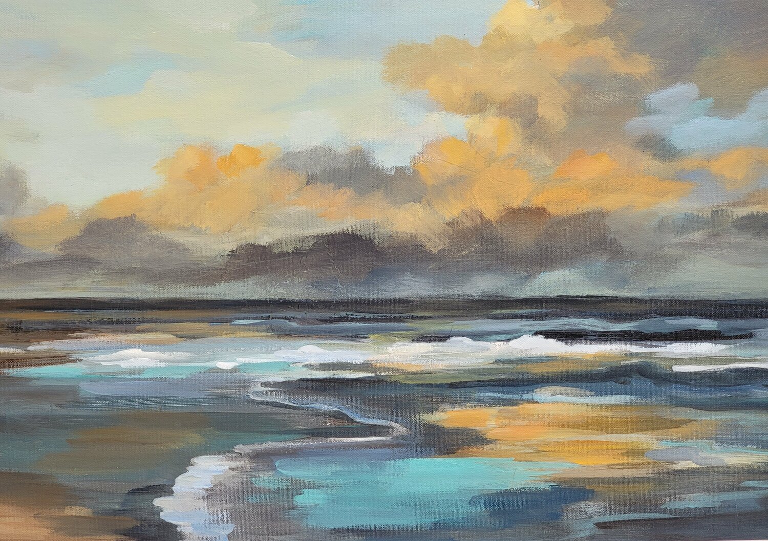 Oceanside Sunset - Detail 1