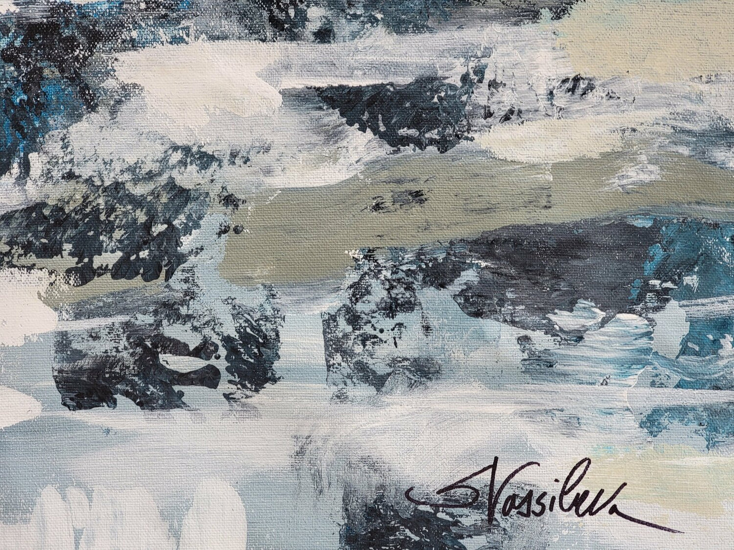Brilliant Blue Water - Detail 1