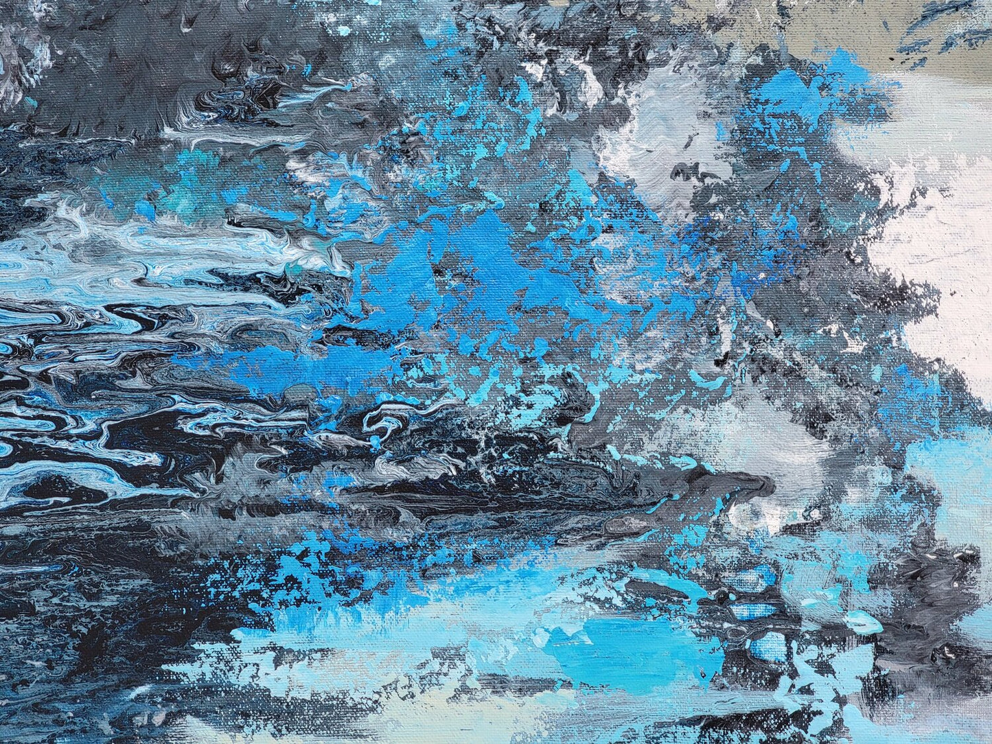 Brilliant Blue Water - Detail 2