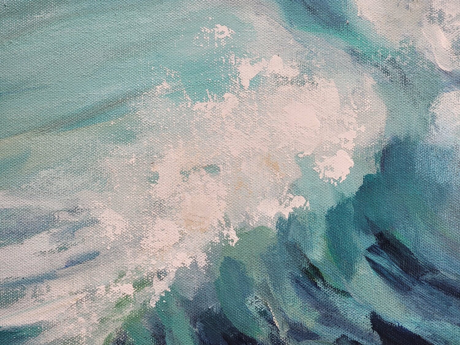 Aquamarine Wave - Detail 2