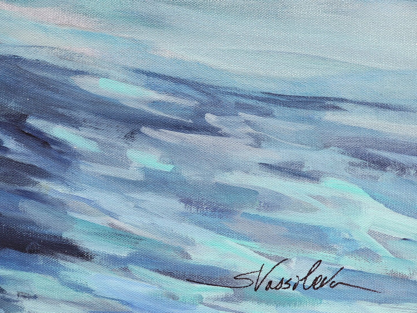 Aquamarine Wave - Detail 1