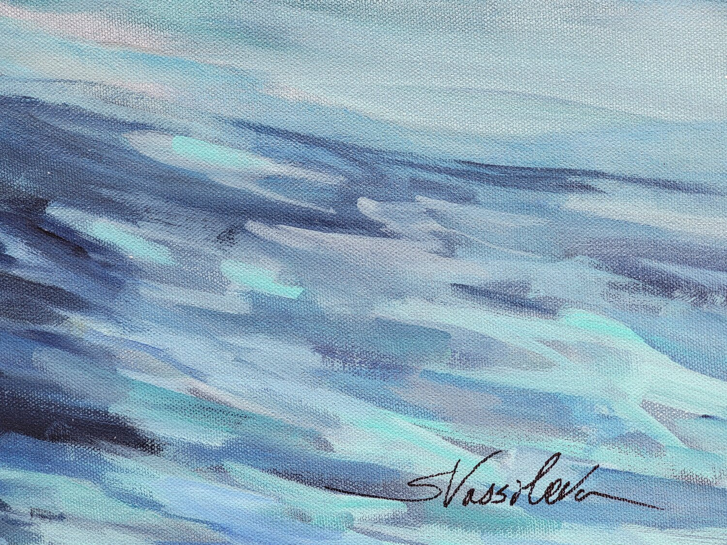 Aquamarine Wave - Detail 1
