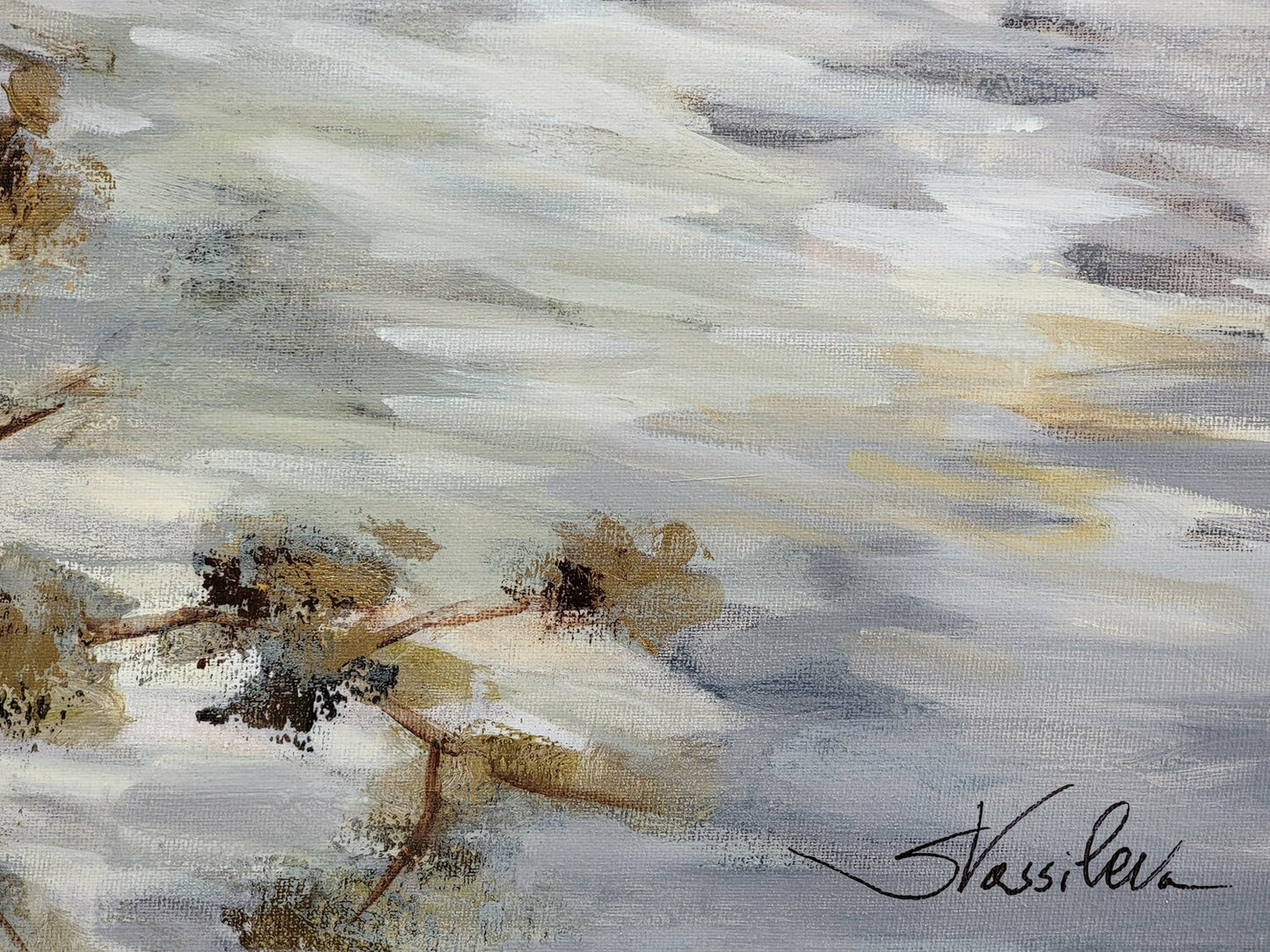 Ripples and Branches - Detail 1