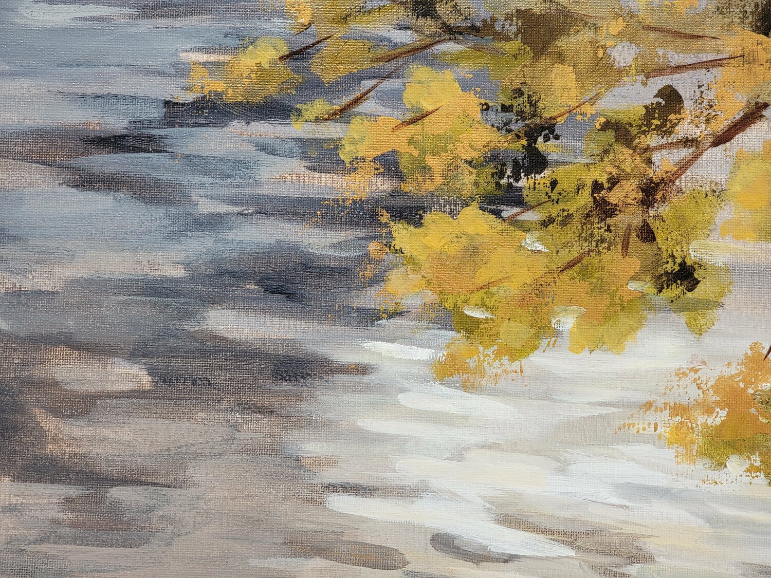 Ripples and Branches - Detail 2