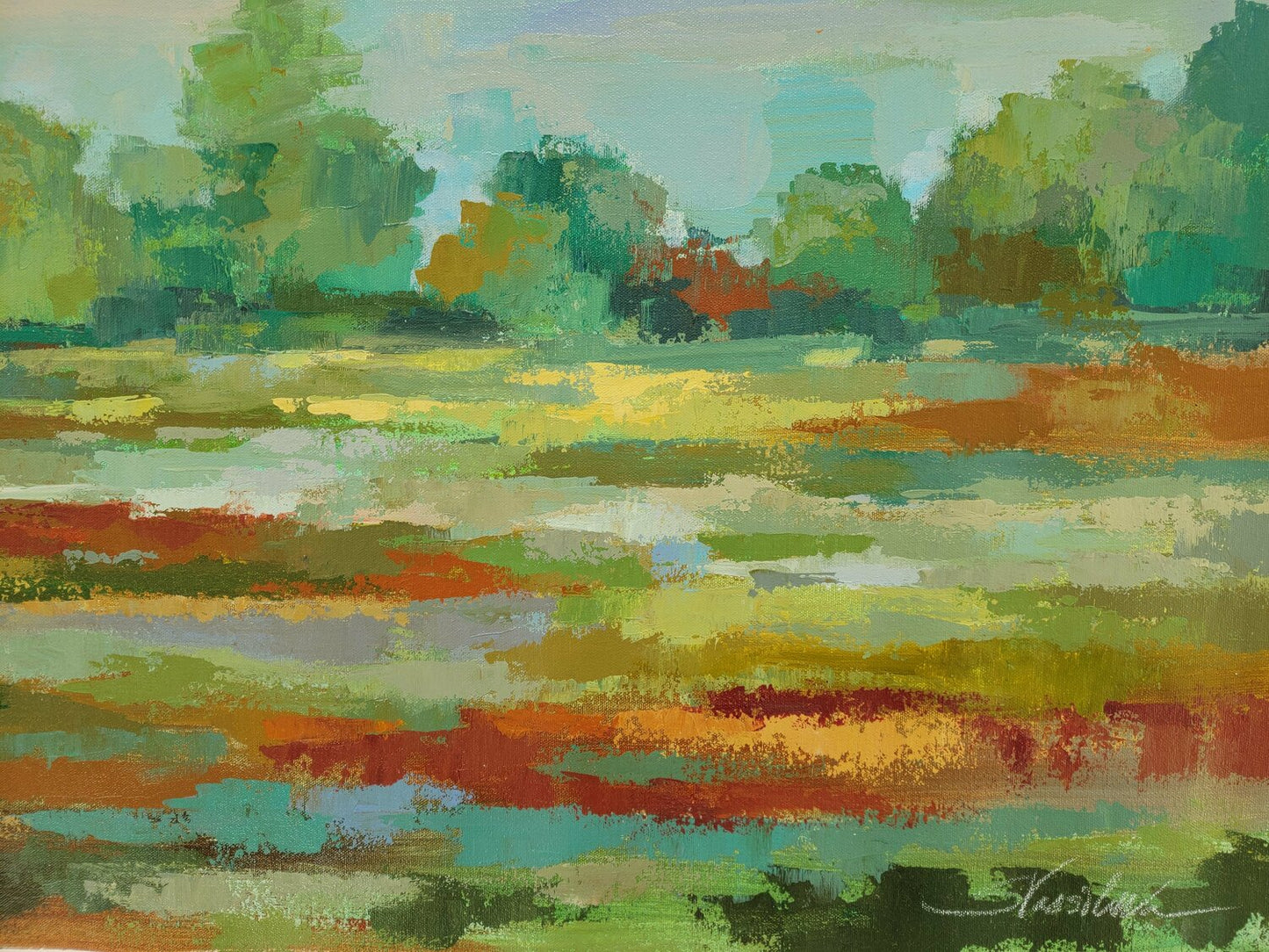 Spring Landscape - Detail 1