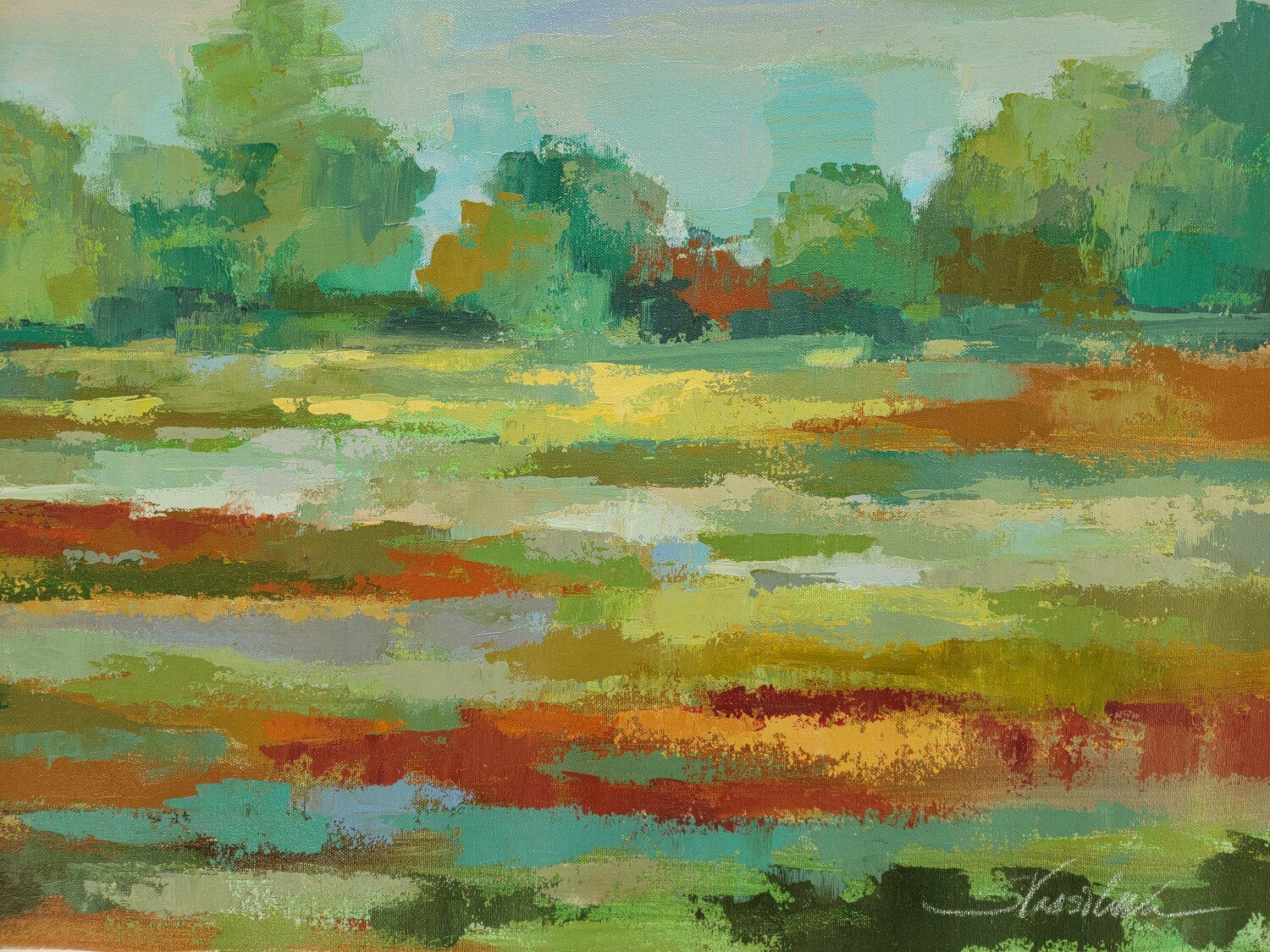 Spring Landscape - Detail 1