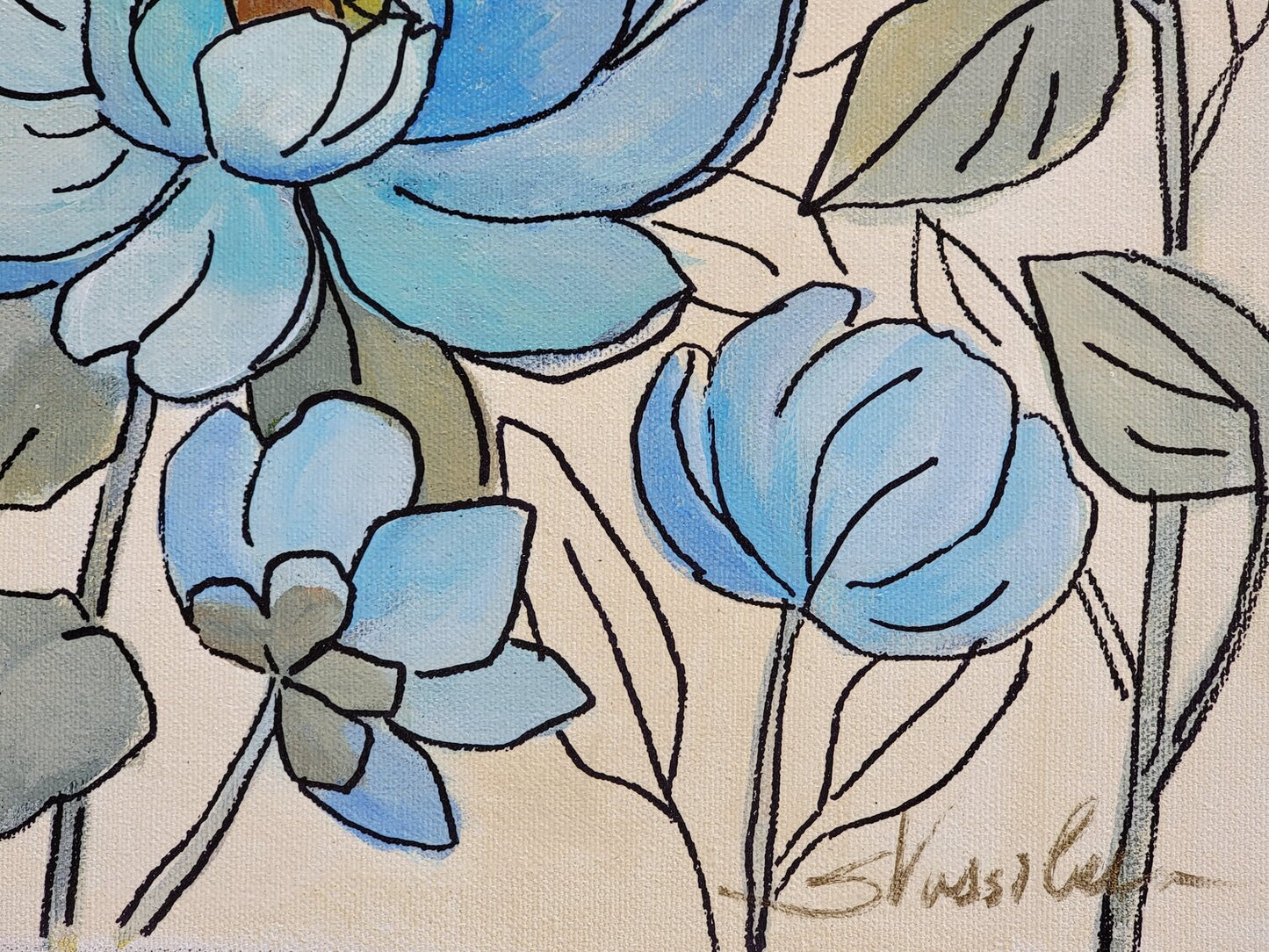 Spring Floral Lace II - Detail 1