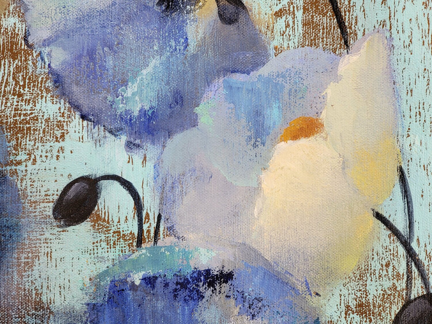 Aquamarine Floral - Detail 3