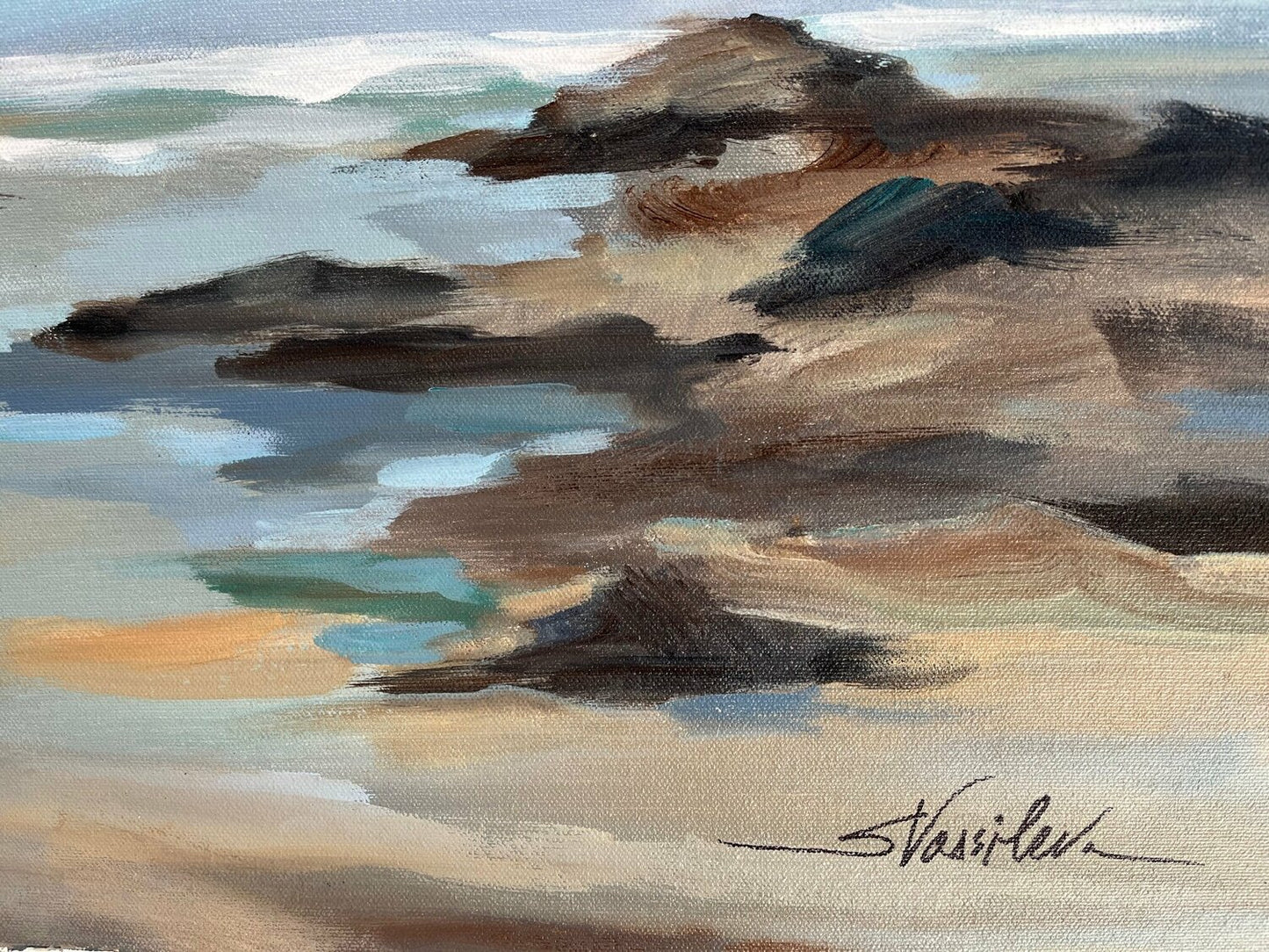 Morning Beach - Detail 1