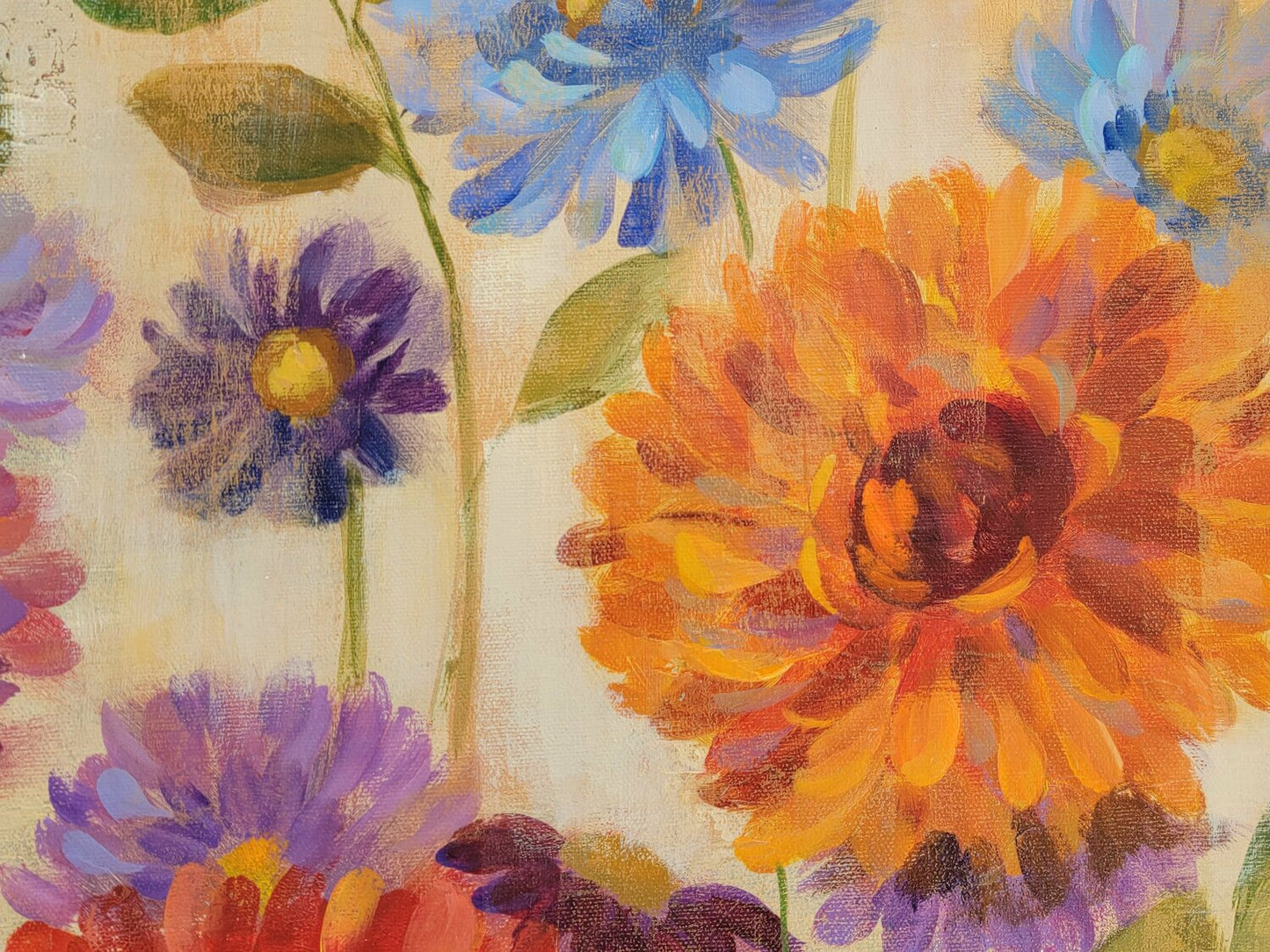 Asters and Mums - Detail 5