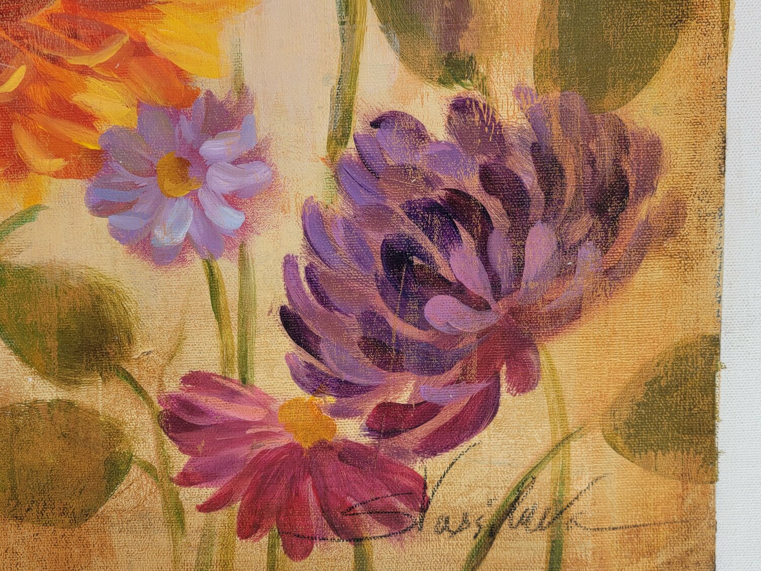 Asters and Mums - Detail 1