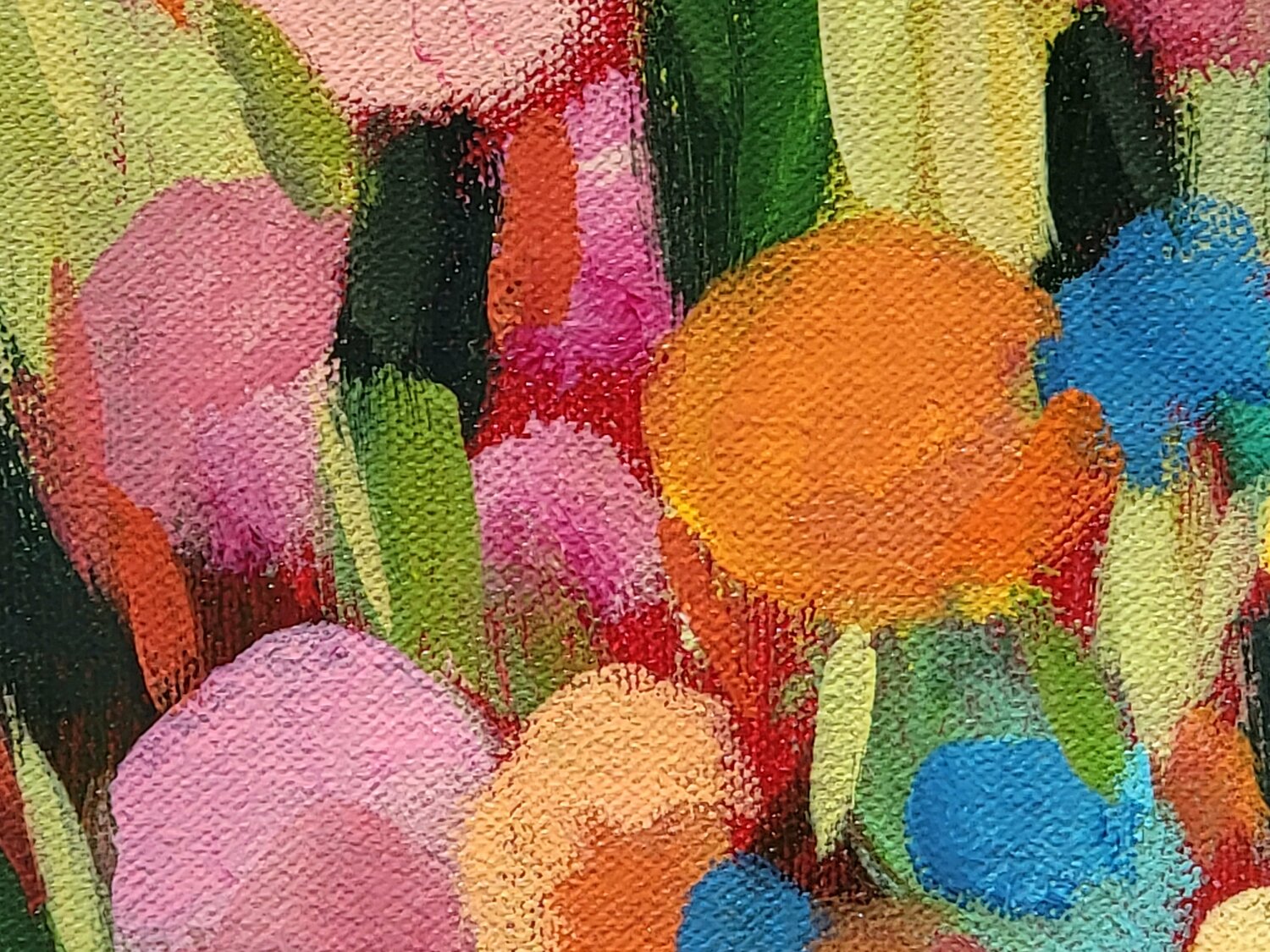 Vivid Flowerbed I - Detail 2