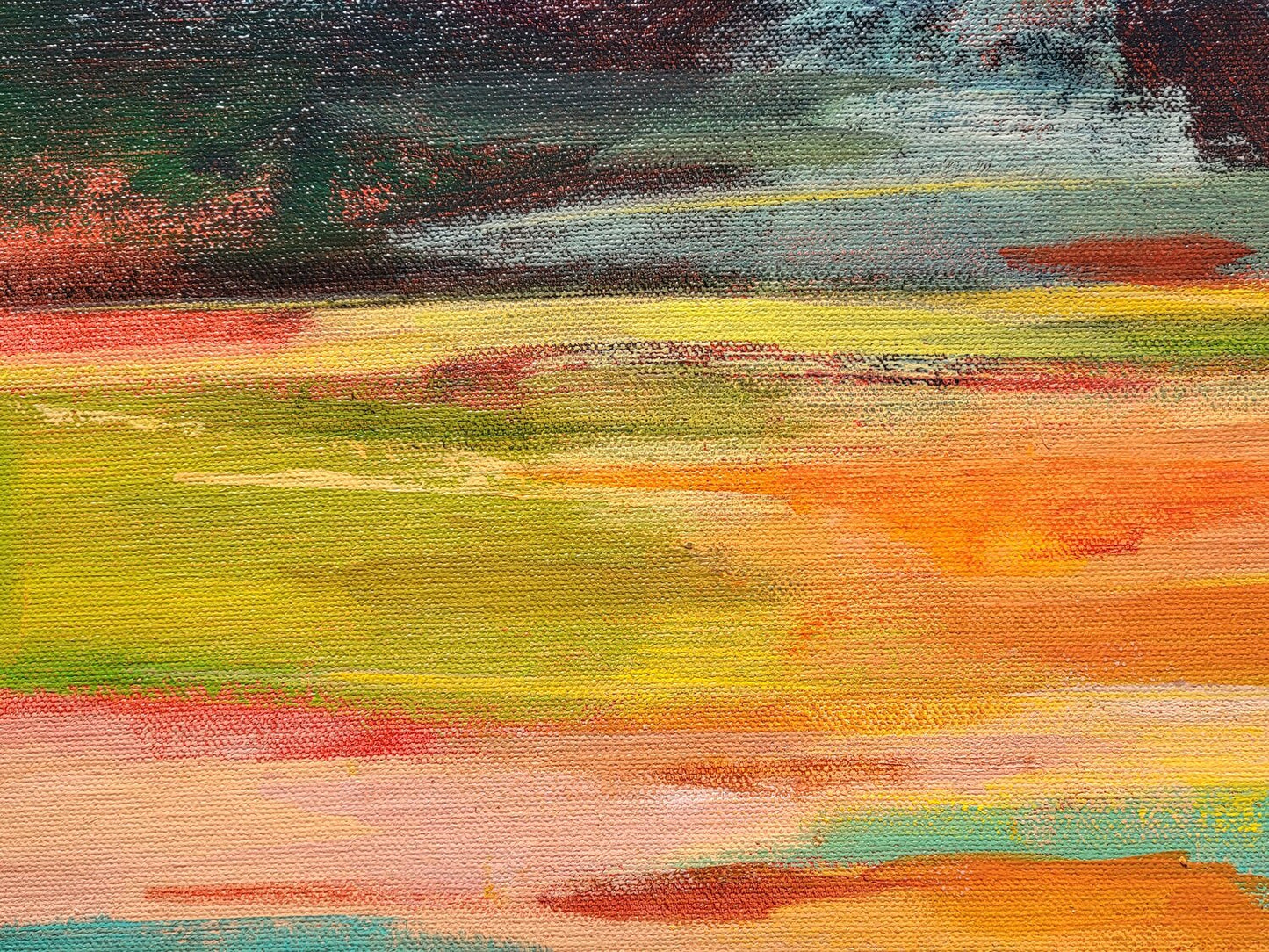 Flower Hill Sunset I - Detail 3