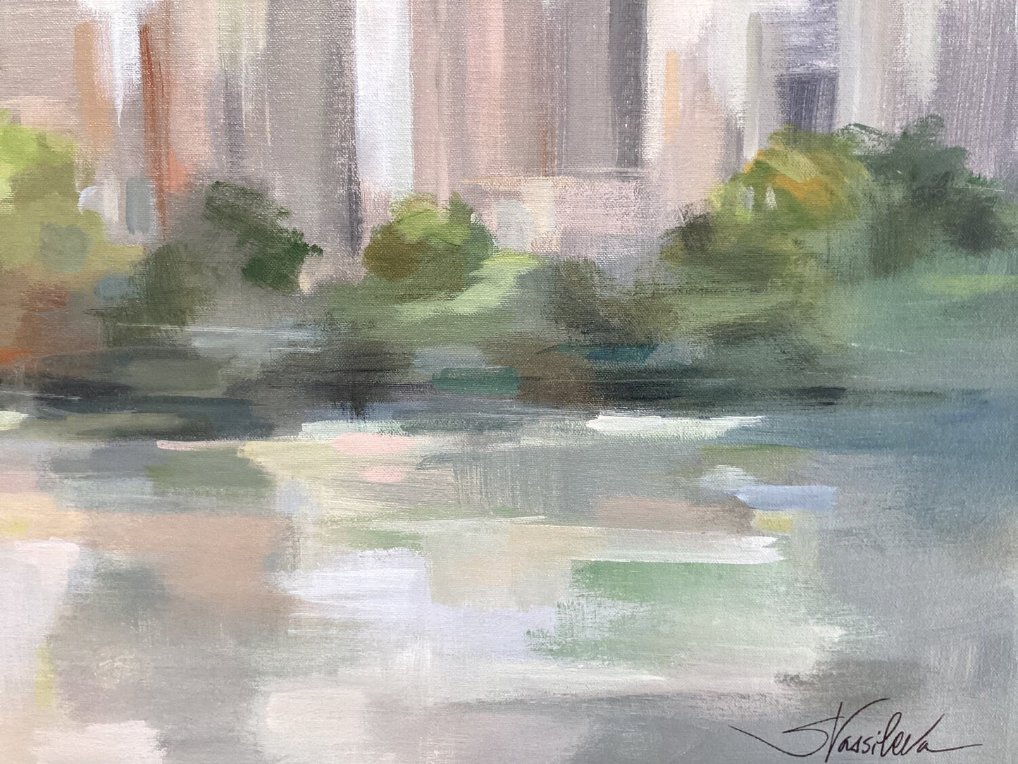 Central Park - Early Sping - Detail 3