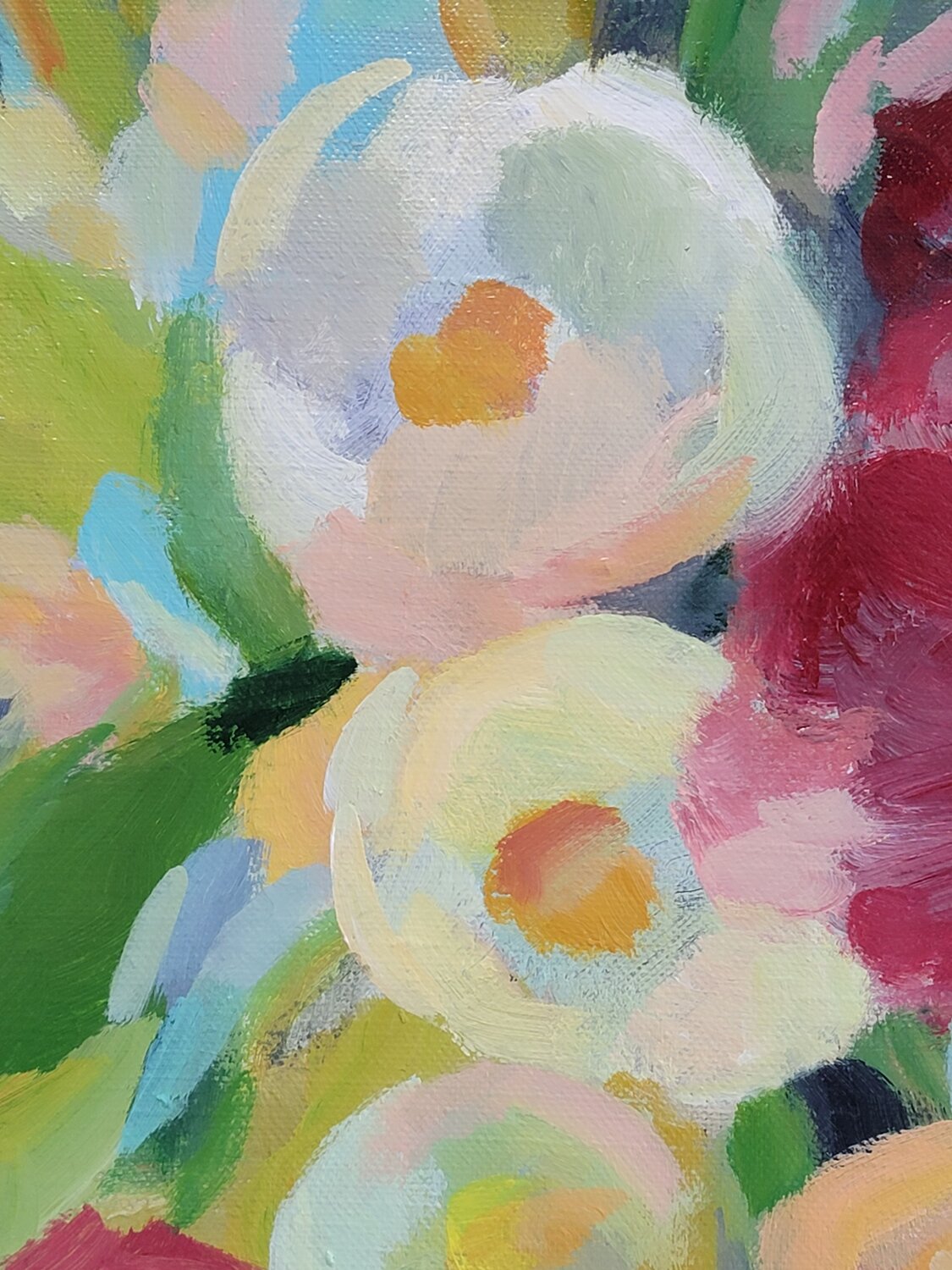 Spring Flowers in a Vase II - Detail 3