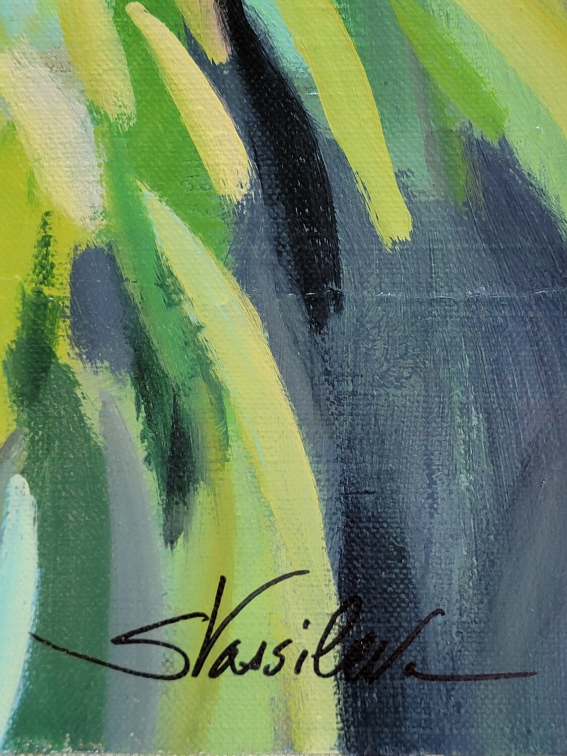 Spring Flowers in a Vase II - Detail 1