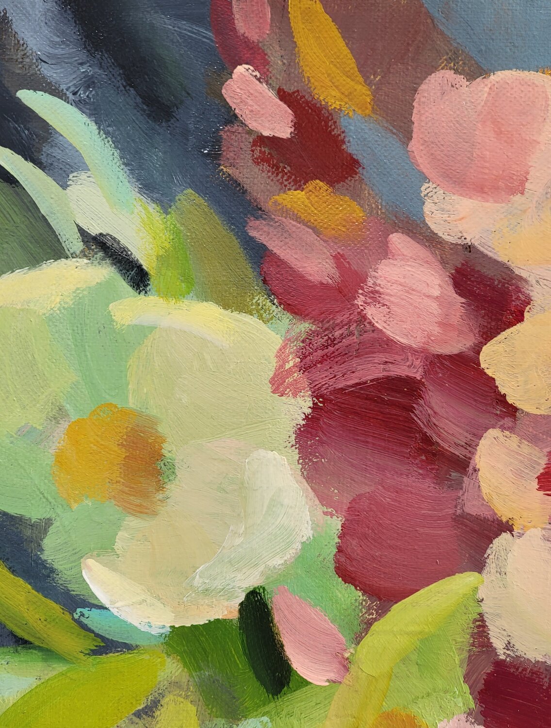 Spring Flowers in a Vase I - Detail 3