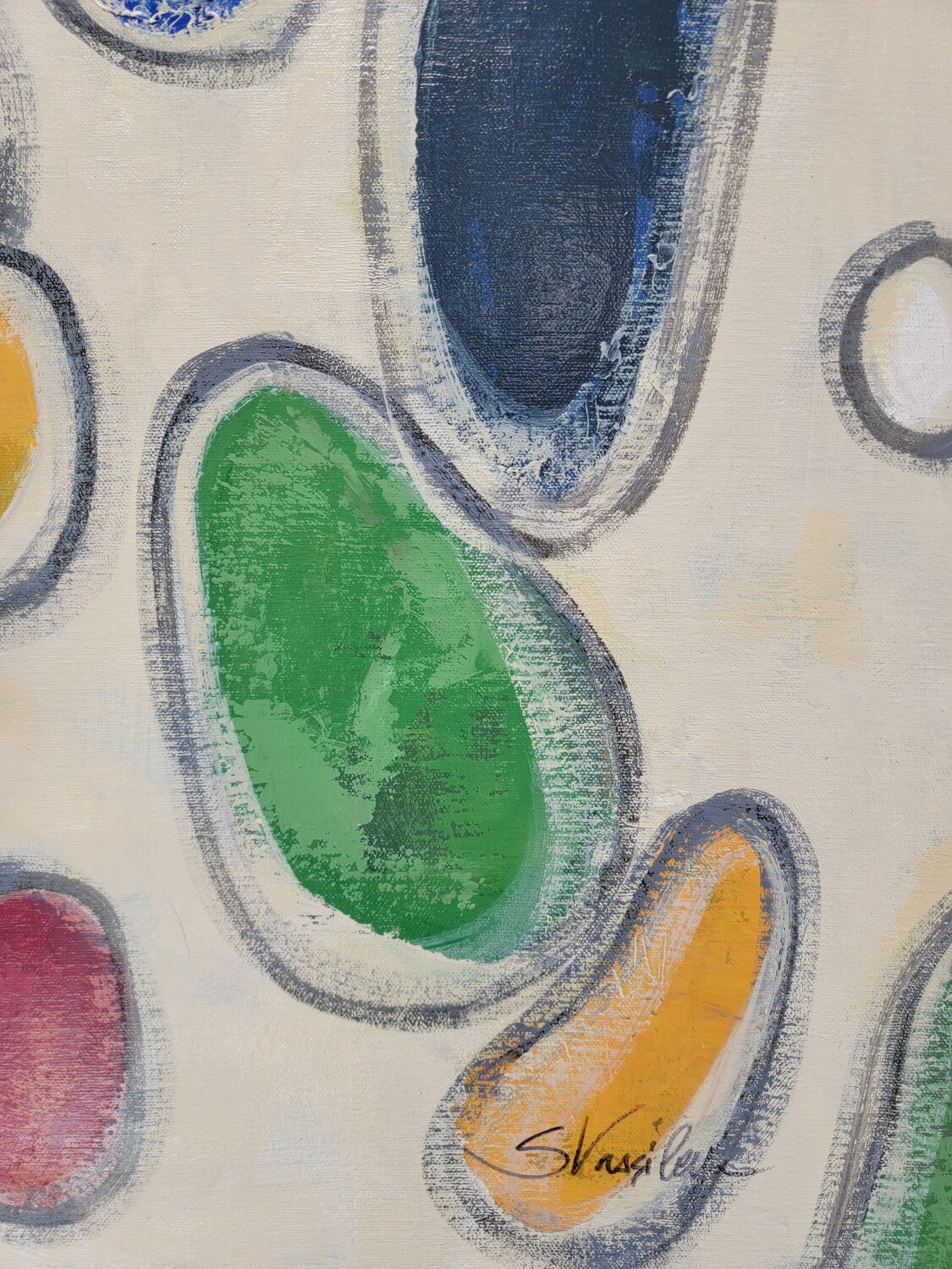 Mid Mod Cirrcles - Detail 1