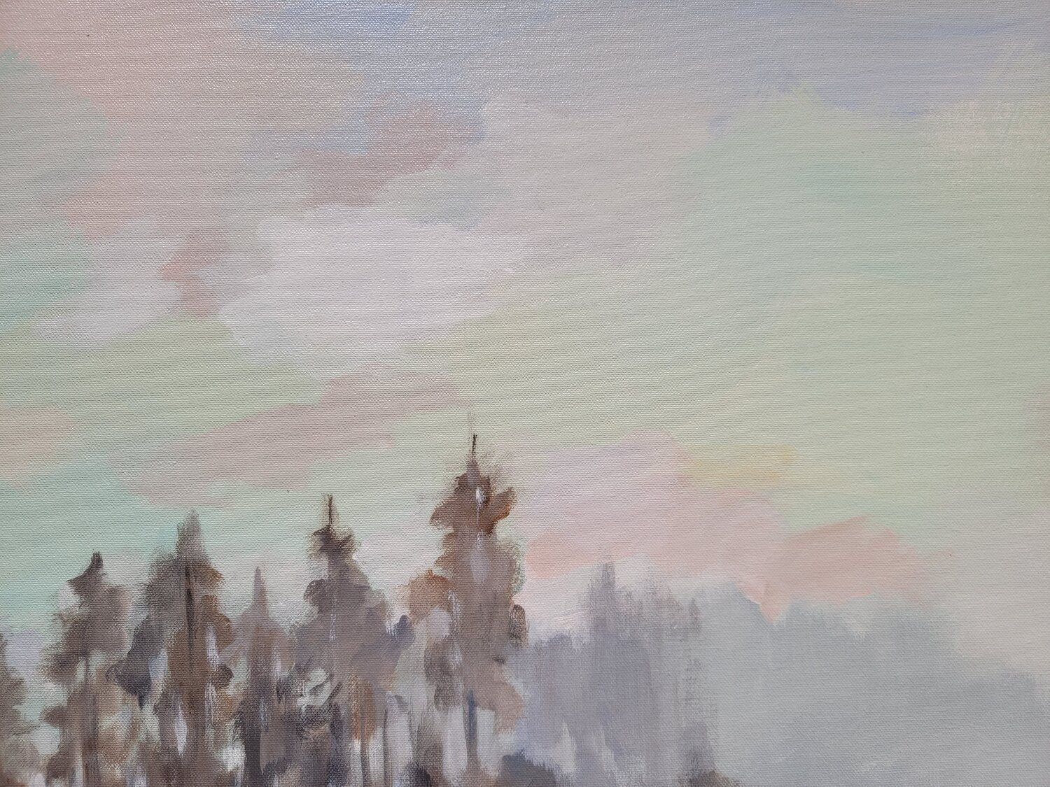 Lakeside Fog - Detail 3